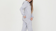 Комбинезон из футера "Серый меланж" ТКМП-СМ2 (размер 134-140) - Комбинезоны от 7 до 12 лет - интернет гипермаркет детской одежды Смартордер